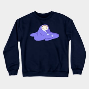 Tired cat Crewneck Sweatshirt